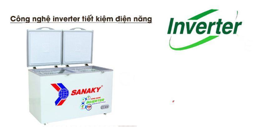 Tủ đông Sanaky Interver VH-5699HY3 sử dụng công nghệ Interver