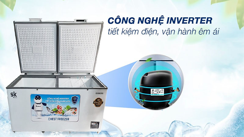 Công nghệ Inverter của Tủ đông Inverter Sumikura 1100L SKF-1100SI