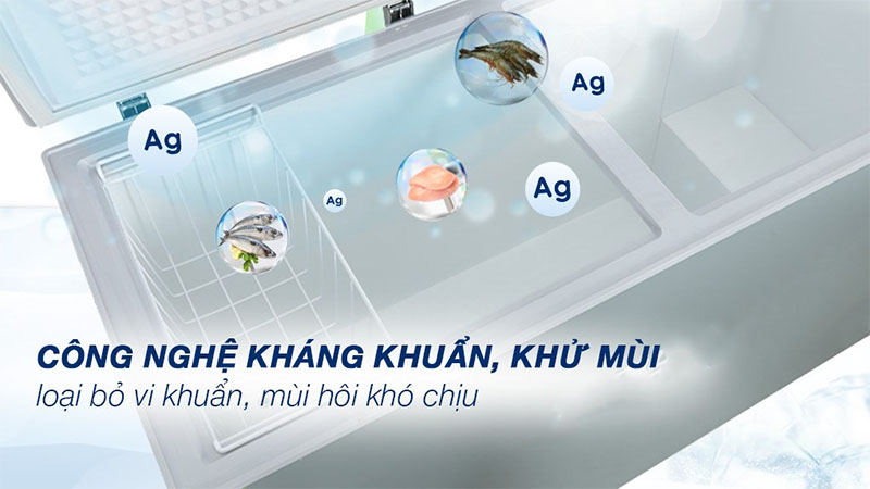 Công nghệ khử khuẩn của Tủ đông Inverter Sumikura 1100L SKF-1100SI