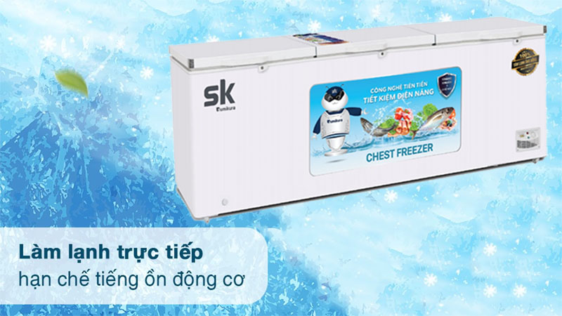 Công nghệ làm lạnh của Tủ đông Inverter Sumikura SKF-1350SI/JS