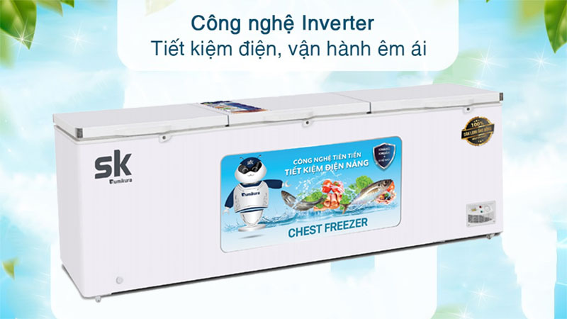 Công nghệ Inverter của Tủ đông Inverter Sumikura SKF-1350SI/JS