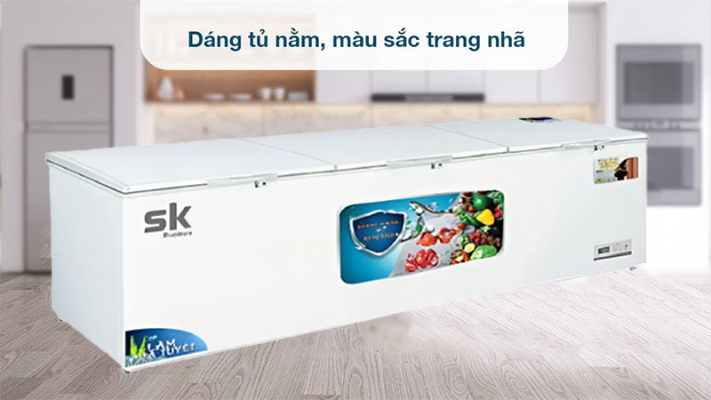 Thiết kế của Tủ đông Inverter Sumikura SKF-1600SI