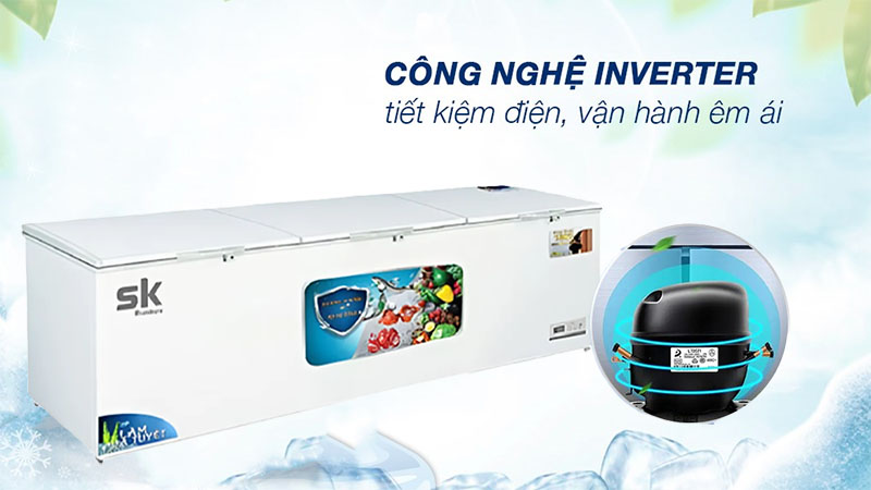 Công nghệ Inverter của Tủ đông Inverter Sumikura SKF-1600SI