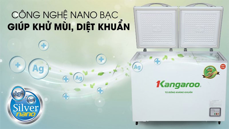Công nghệ khử khuẩn của Tủ đông Kangaroo KG328NC2