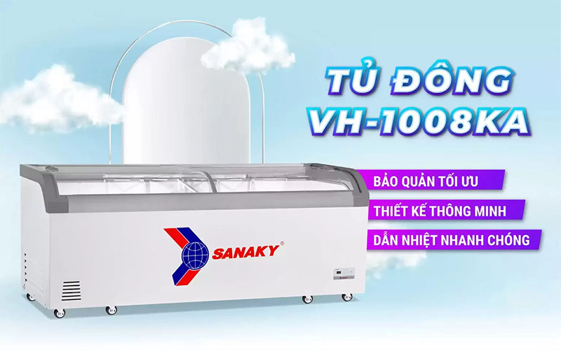 Tủ đông Sanaky VH-1008KA