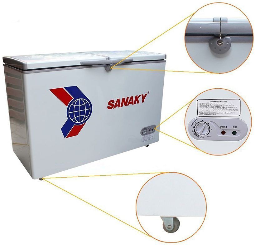 Chi tiết của Tủ đông Sanaky VH-225W2