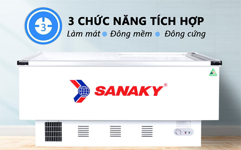Chức năng của Tủ đông Sanaky VH-999K