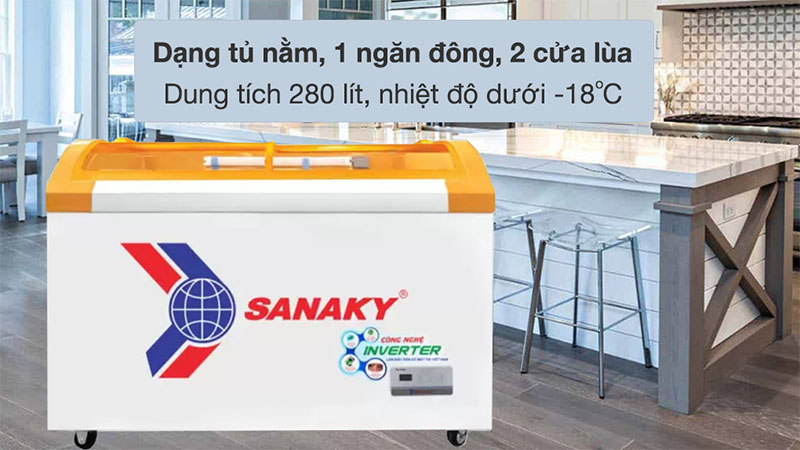 Tủ đông Sanaky VH-3899K3B - Hàng chính hãng