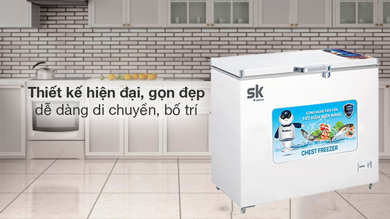 Thiết kế của Tủ đông Sumikura SKF-250S