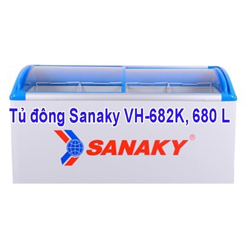 Thiết kế của tủ đông Sanaky VH-682K