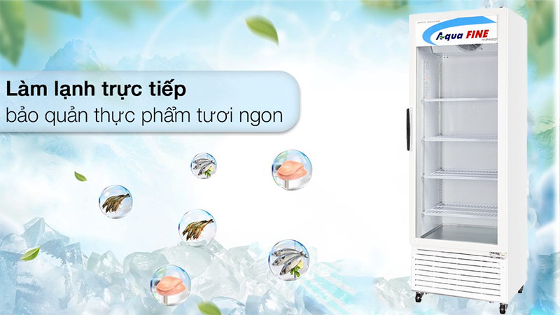 Công nghệ làm lạnh của Tủ đông đứng Aquafine JW-500CF