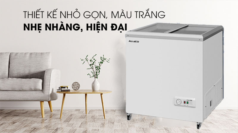 Thiết kế của Tủ đông kính lùa AquaFine JW-245F