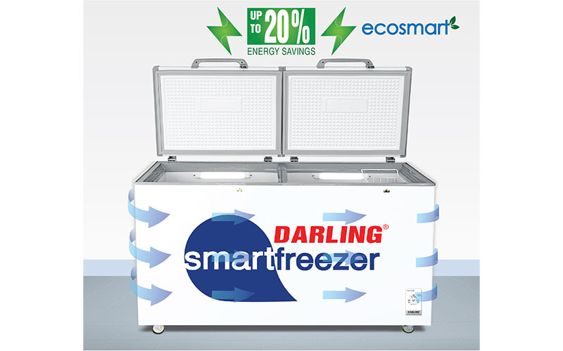 Công nghệ tiết kiệm điện của Tủ đông mát 370L Darling DMF-3699WS-4