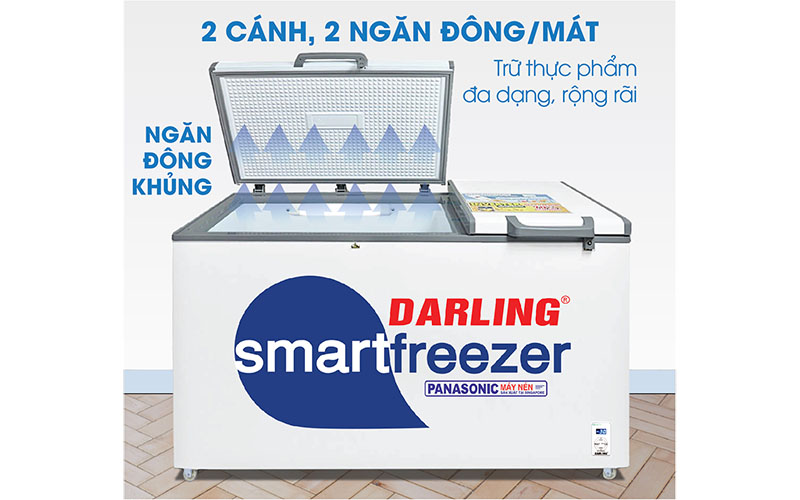 Tủ đông mát 770L Darling DMF-7699WS-2