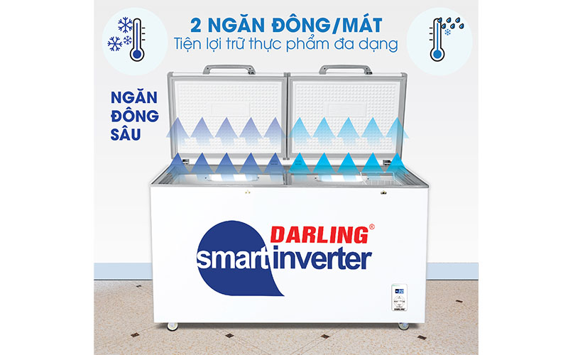 Tủ đông mát Inverter Darling DMF-3699WSI-2