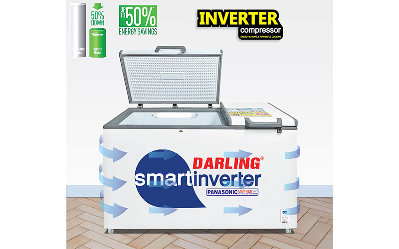 Công nghệ Inverter của Tủ đông mát Inverter Darling DMF-7699WSI