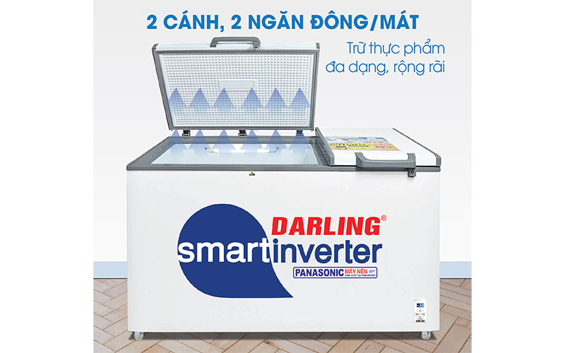 Tủ đông mát Inverter Darling DMF-7699WSI