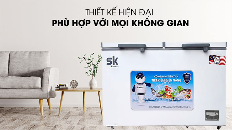 Thiết kế của Tủ đông mát Sumikura SKF-400D