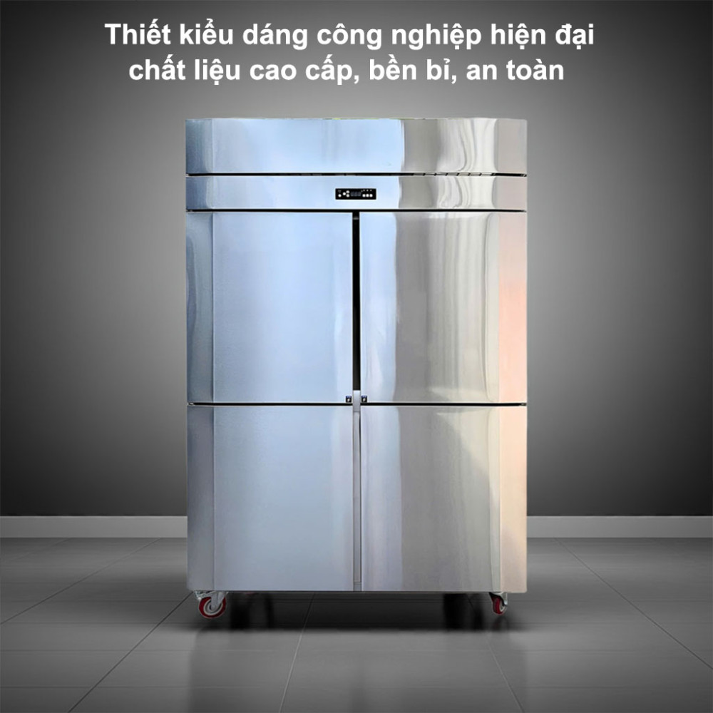 Tủ đông mát công nghiệp 1 chế độ Lightcool LS-1200F 840L thiết kế hiện đại, chất liệu bền bỉ