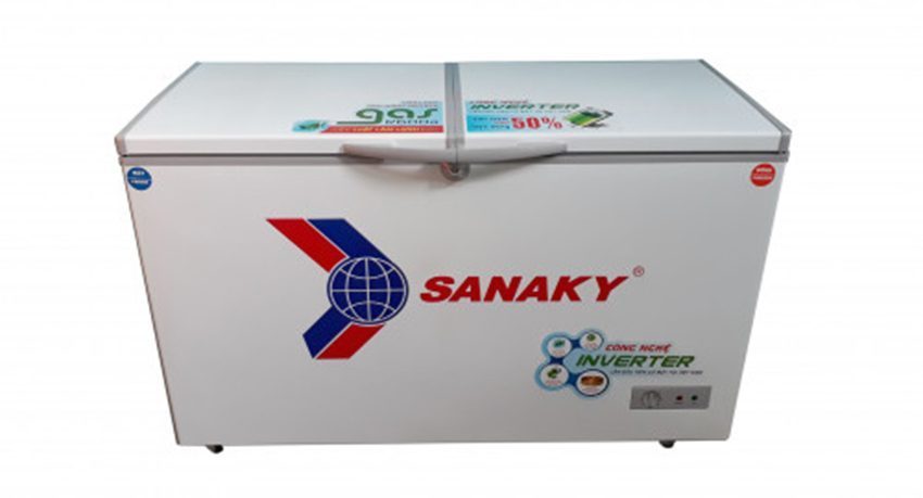 Tủ đông mát Interver Sanaky VH-2599W3 nắp tủ