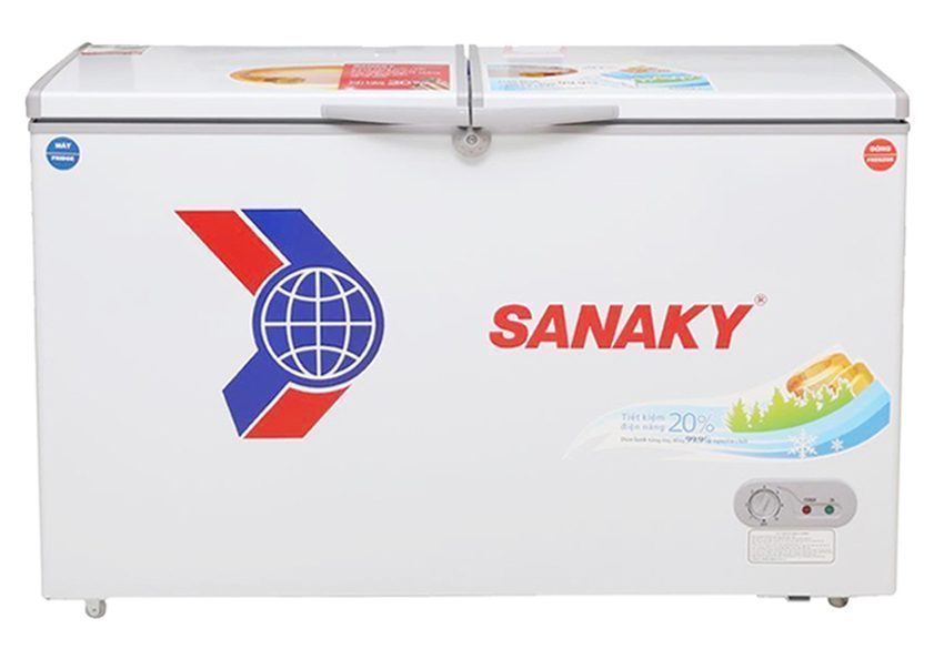 Mặt trước của Tủ đông mát dàn lạnh đồng Sanaky VH-2899W1