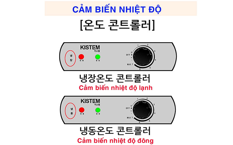 Tủ đông mát inox 4 cánh Kistem KIS-XD45HRF