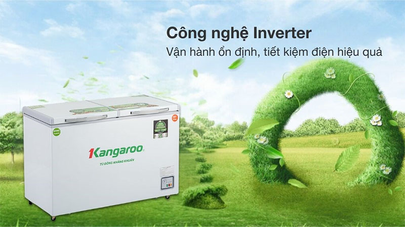 Công nghệ Inverter của Tủ đông mát kháng khuẩn Inverter Kangaroo 230 lít KG320IC2