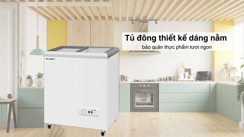 Thiết kế của Tủ đông mini AquaFine JW-80F