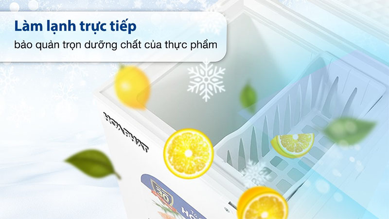 Công nghệ làm lạnh của Tủ đông mini Hòa Phát HPF-AD6107