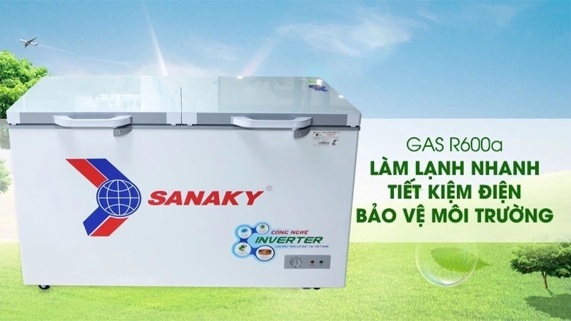 Loại gas sử dụng làm lạnh của Tủ đông nằm Sanaky VH-3699A4K