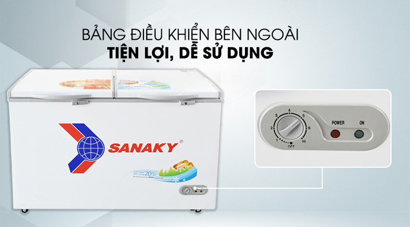 Tủ đông Sanaky VH-5699HY4K - Hàng chính hãng