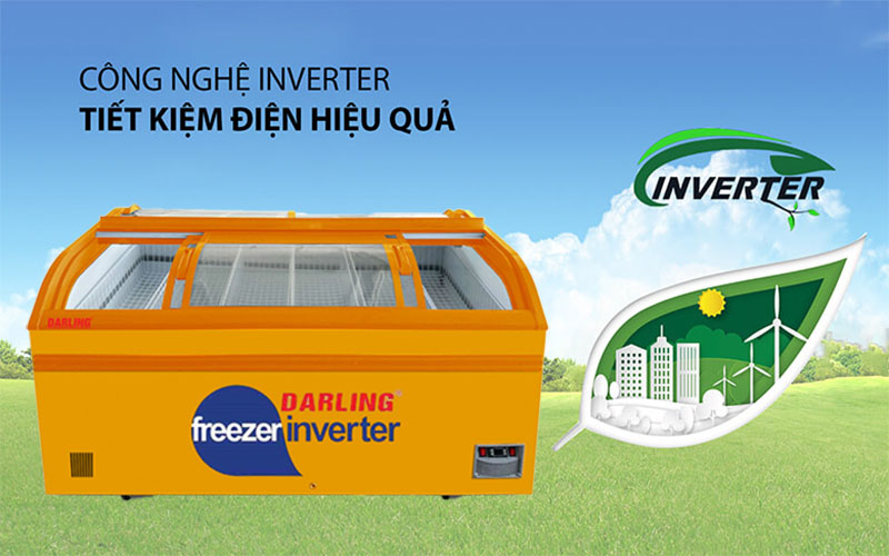 Công nghệ Inverter của Tủ đông siêu thị Inverter Darling DMF-10079ASKI