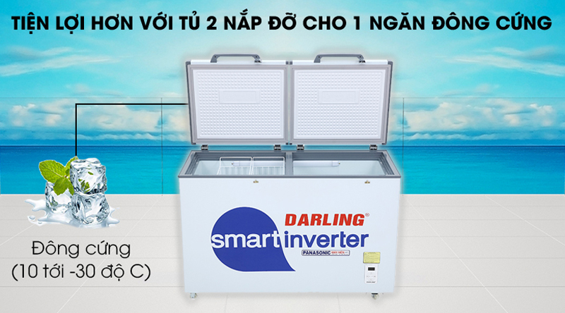 Nhiệt độ ngăn đông từ 10 độ đến -30 độ