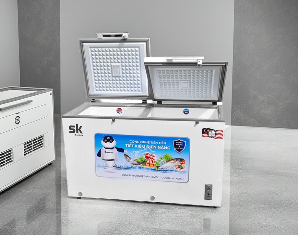 Tủ đông nằm Sumikura 450 lít SKF-450S/JS