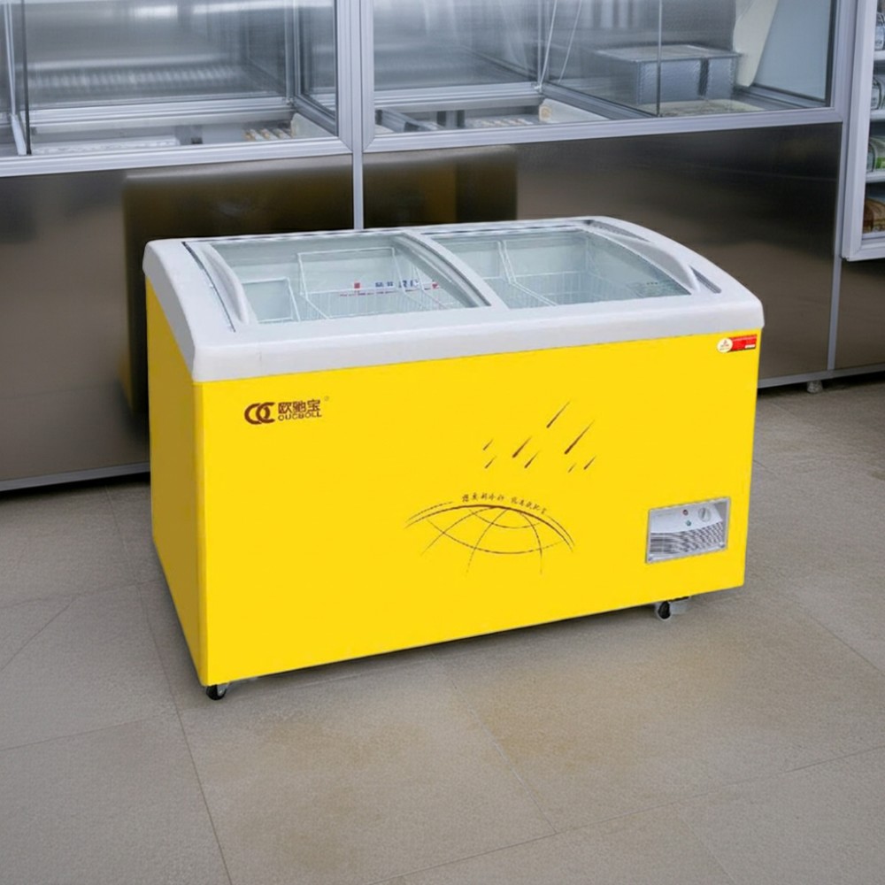 Tủ đông trưng bày kính vòm Oucboll SD/SC-328Y - Hàng chính hãng