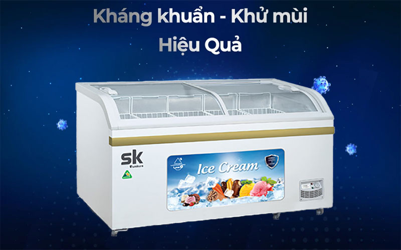 Công nghệ khử khuẩn của Tủ kem Sumikura SKFS-500C-FS