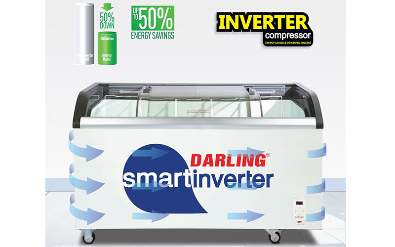 Công nghệ Inverter của Tủ kem thông minh Inverter Darling DMF-7079ASKI-1