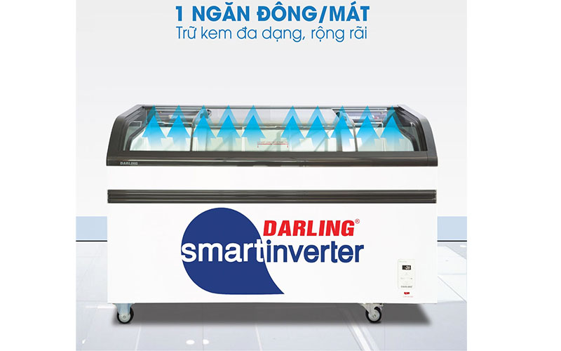 Tủ kem thông minh Inverter Darling DMF-9079ASKI