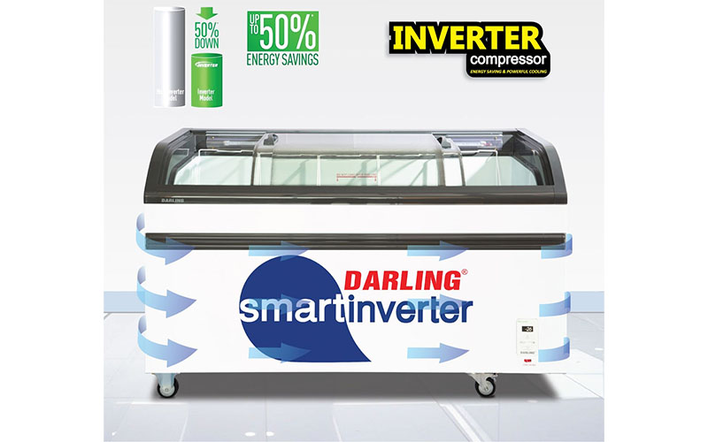 Công nghệ Inverter của Tủ kem thông minh Inverter Darling DMF-9079ASKI