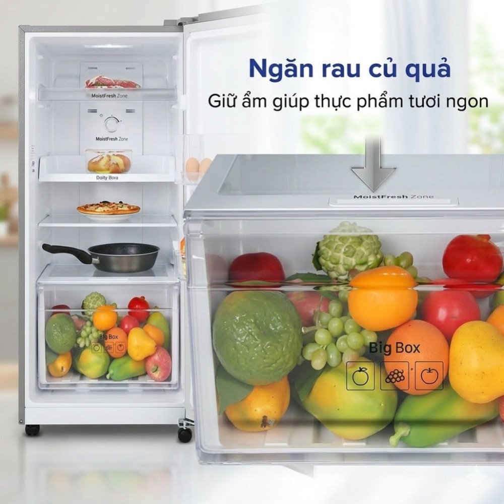 Tủ lạnh Electrolux 335 lít EBM3442L-B - Hàng chính hãng