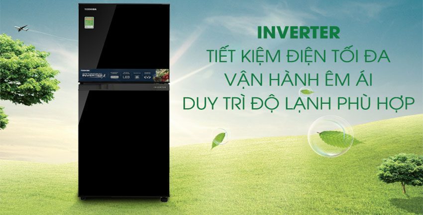 Công nghệ inverter của Tủ lạnh 171 lít Inverter Toshiba GR-M21VUZ1 UKK