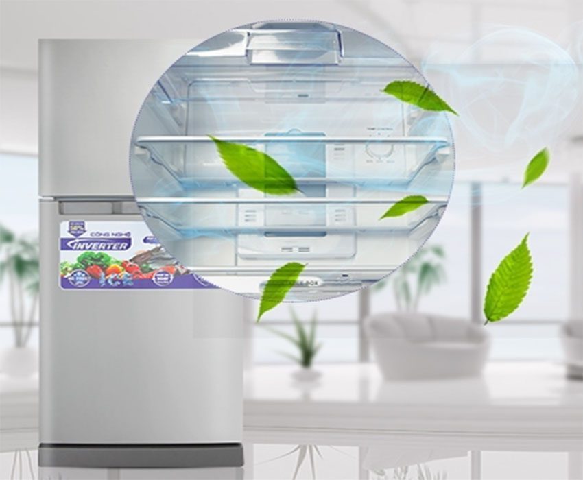 Chế độ khử mùi của Tủ lạnh 175 lít Inverter Sanaky VH-189HPN