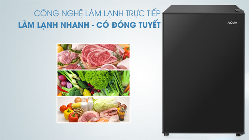 Công nghệ làm lạnh của Tủ lạnh Aqua 90 lít AQR-D100FA(BS)