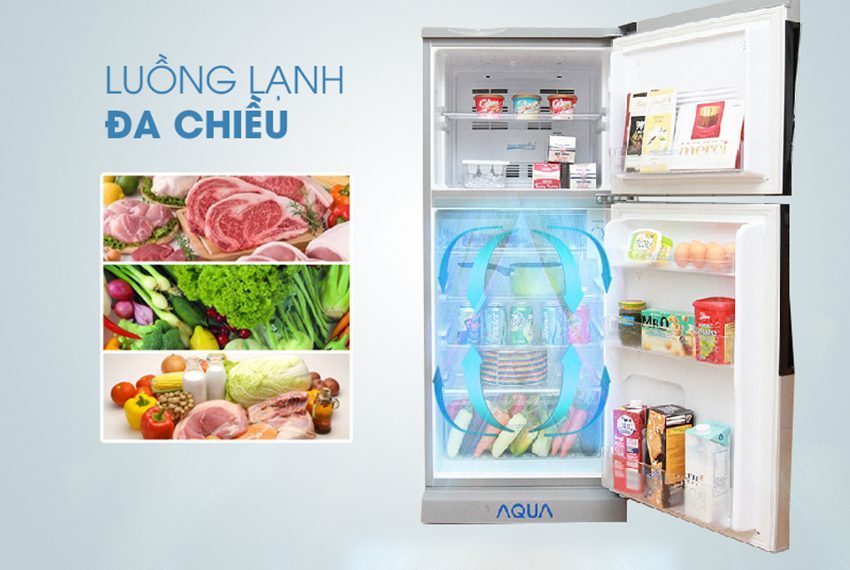 Tủ lạnh Aqua AQR-S185BN với công nghệ làm lạnh hiệu quả
