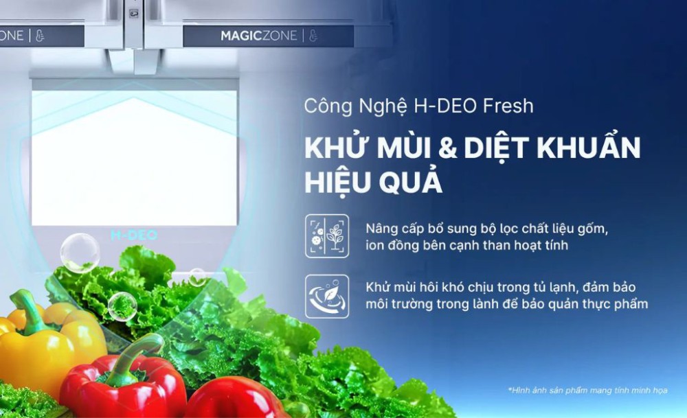 Tủ lạnh Aqua inverter 455 lít AQR-TA518FA(SL) - Hàng chính hãng