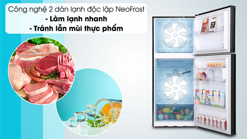 Công nghệ làm lạnh của Tủ lạnh Beko Inverter 340 lít RDNT371E50VZGB 