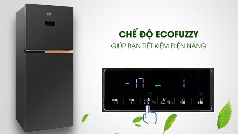 Chế độ tiết kiệm điện của Tủ lạnh Beko Inverter 340 lít RDNT371E50VZK