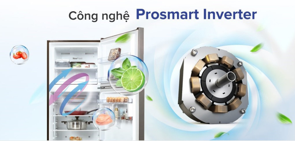 Công nghệ Inverter thông minh, tiết kiệm điện, vận hành êm.