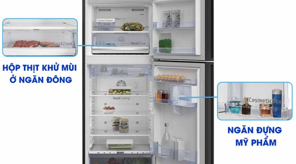 Có ngăn đựng mỹ phẩm riêng biệt dành cho chị em phụ nữ