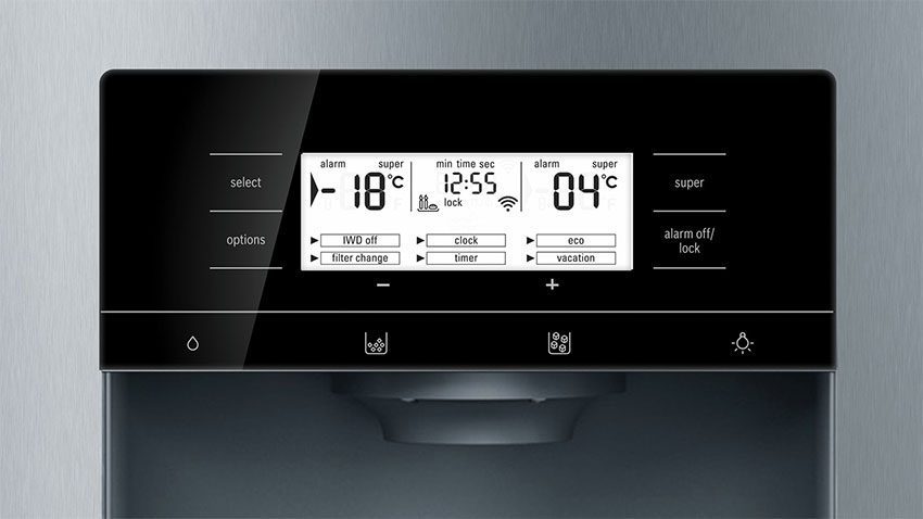 Bảng điều khiển của Tủ lạnh Bosch KAD92HI31